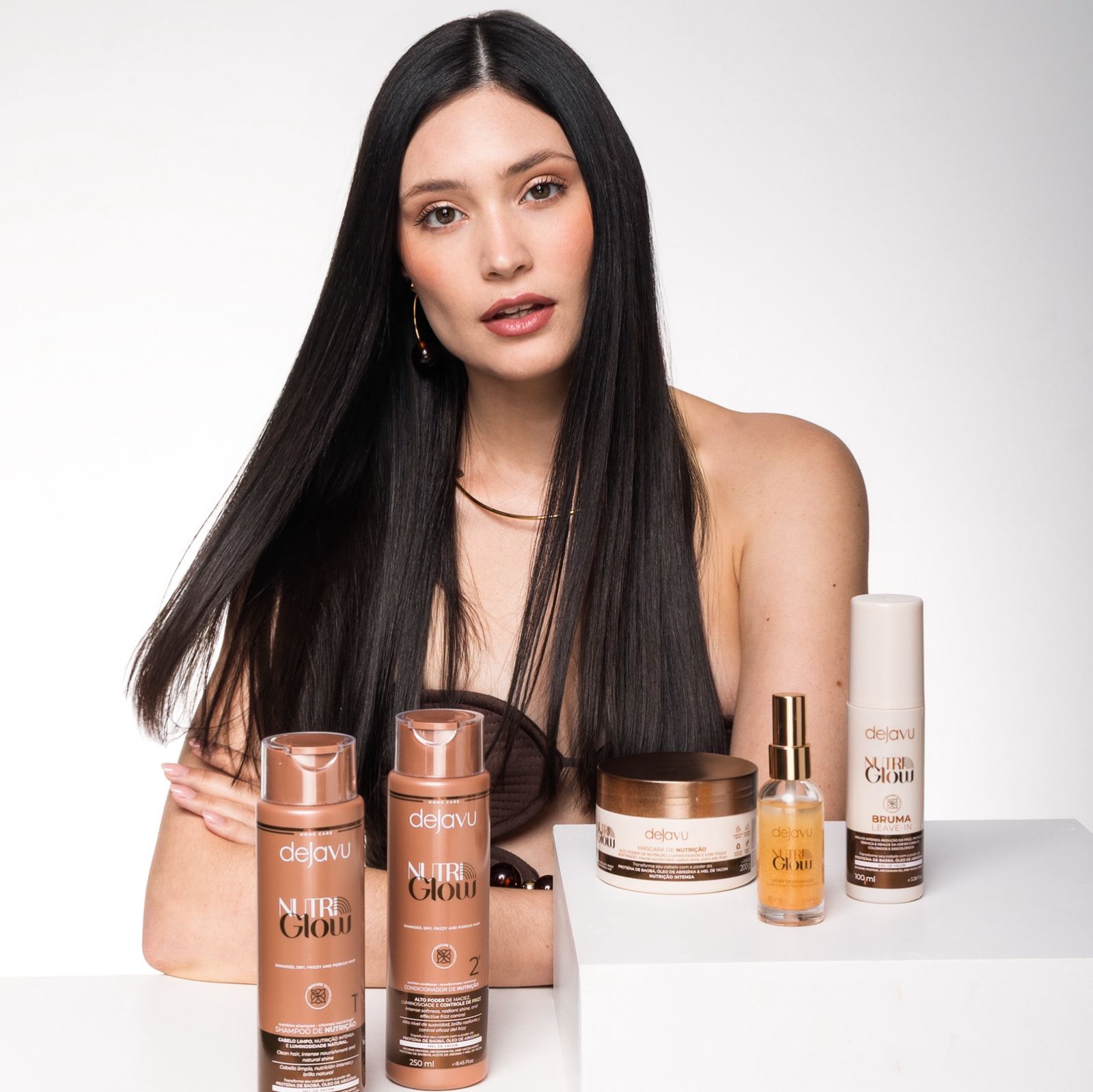 KIT COMPLETO NUTRIÇÃO NUTRIGLOW HOME CARE...