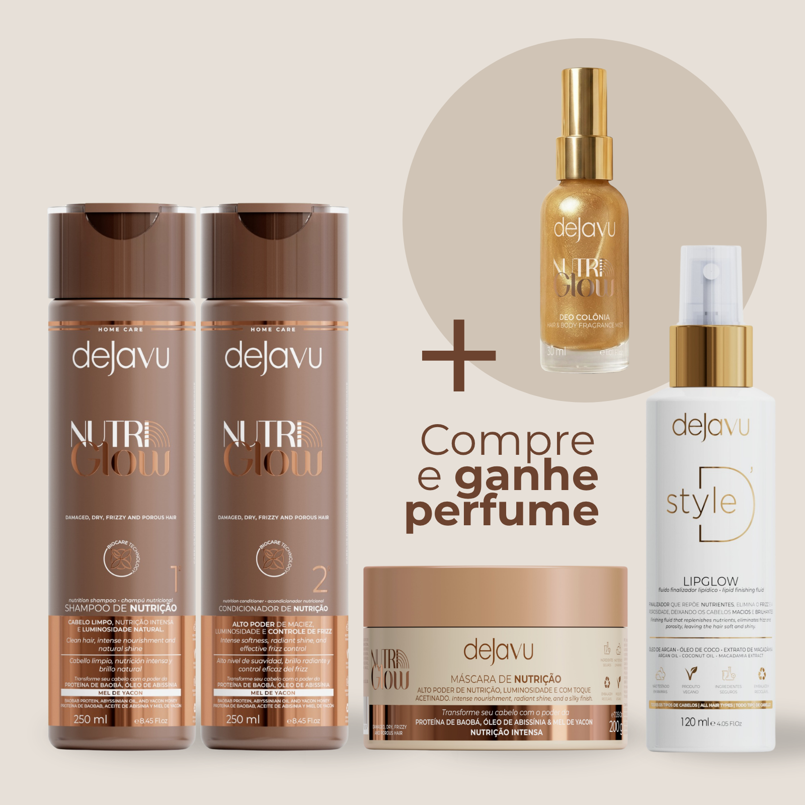 KIT  NUTRIÇÃO NUTRIGLOW 